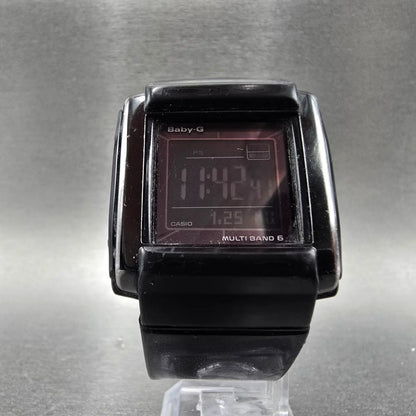 Casio Baby-G BGD-1110 Watch Women 35mm Black Digital Alarm Chronograph Solar5