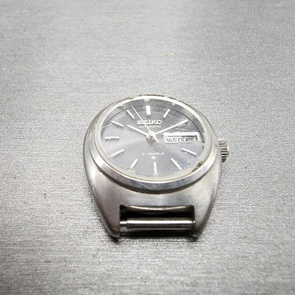 Seiko Automatic Watch Women 24mm Gray Dial Silver Tone Daydate 27060070 PARTS3