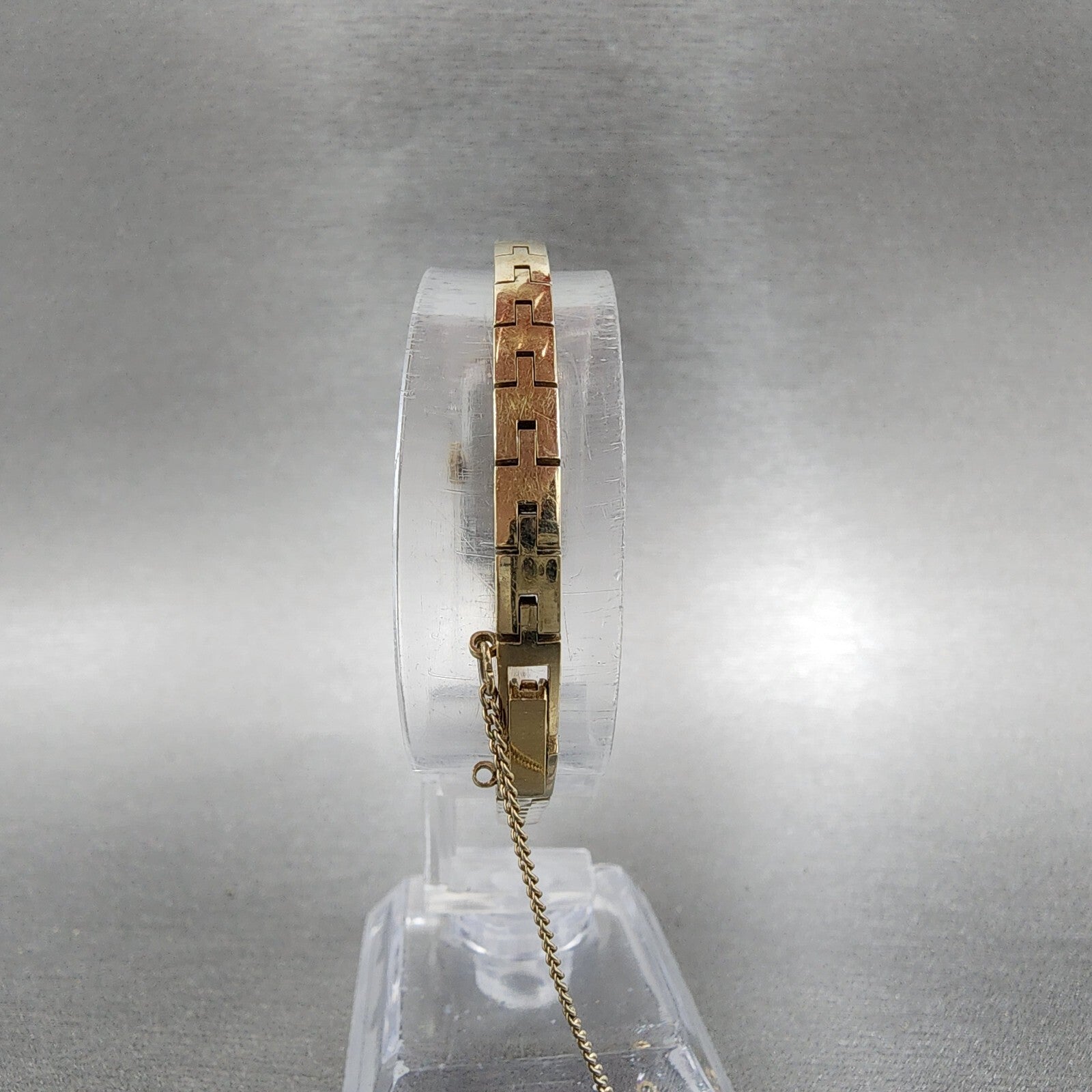 Seiko Watch Women 12mm Brown Dial Gold Tone Manual Wind 1520366G PARTS8