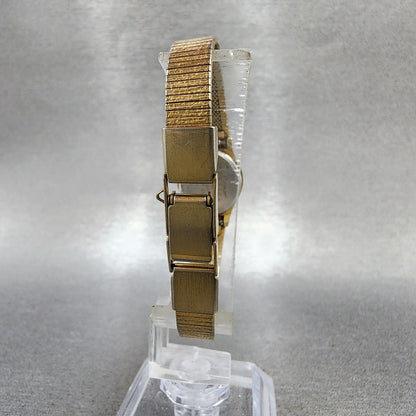 Citizen CQ Watch Women 17mm Champagne Dial Gold Tone 3220324196 New Battery7