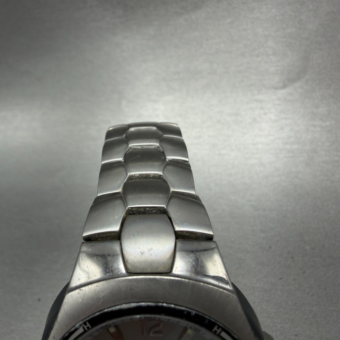 Citizen Eco-Drive Attesa Watch Men 40mm Gray Dial Titanium Atomic Round READ!!!!5