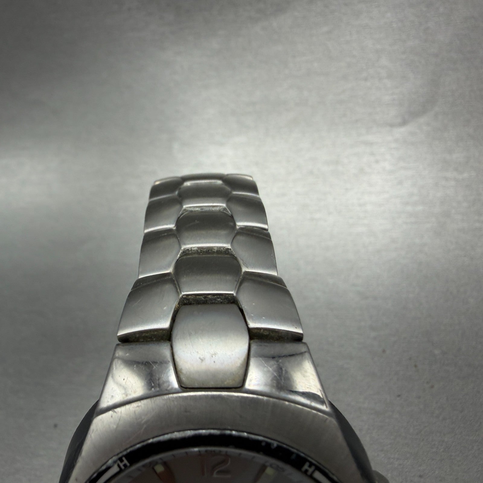 Citizen Eco-Drive Attesa Watch Men 40mm Gray Dial Titanium Atomic Round READ!!!!5