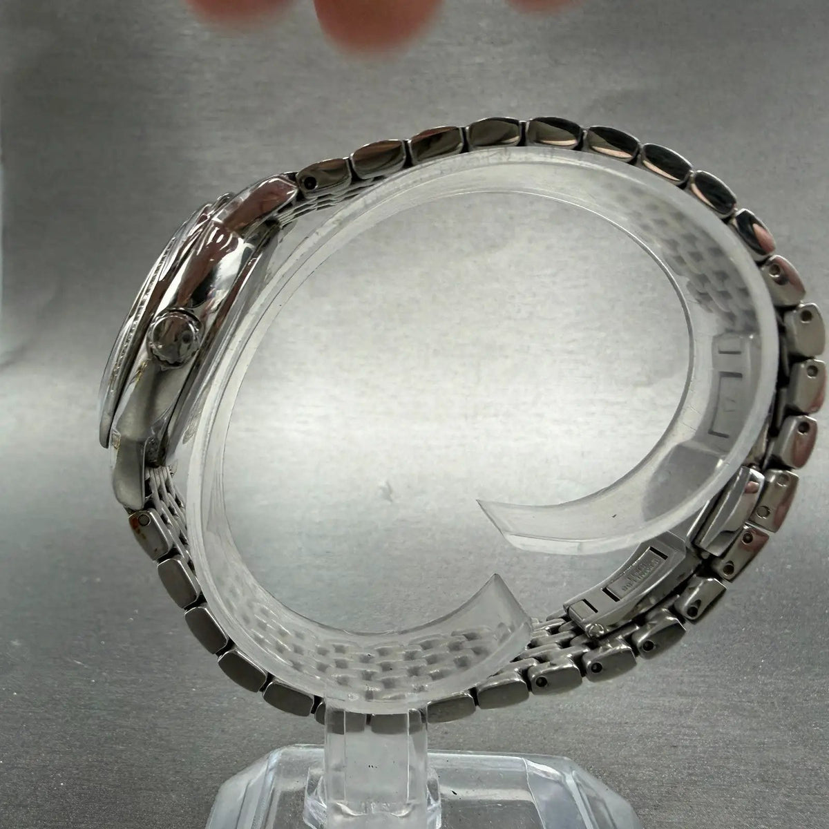 Bulova Precisionist Watch Women 31mm MOP Dial Silver Tone 96R153 New Battery6