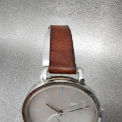 Skagen Hagen Watch Women 34mm Silver Dial Stainless Steel Round SKW2450 New Batt