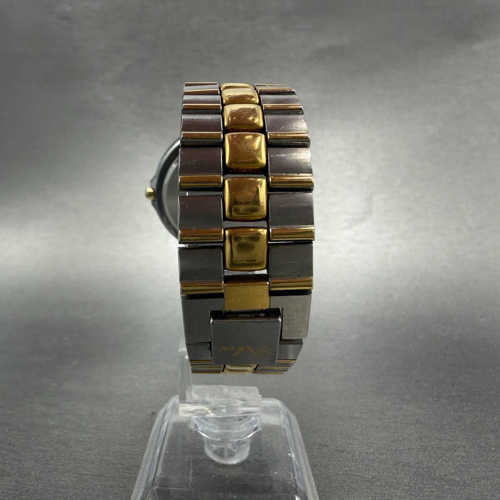 Seiko Dolce Watch Men 35mm Cream Dial Two Tone Round 8N41-7020 New Battery GR7