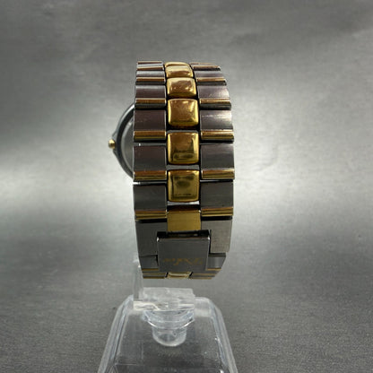 Seiko Dolce Watch Men 35mm Cream Dial Two Tone Round 8N41-7020 New Battery GR7