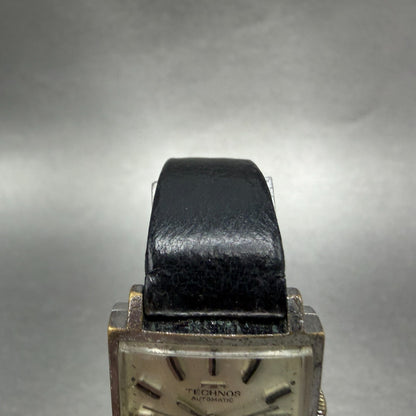 Technos Fair lady Automatic Watch Women 22mm Silver Dial Silver Tone Date Runs4