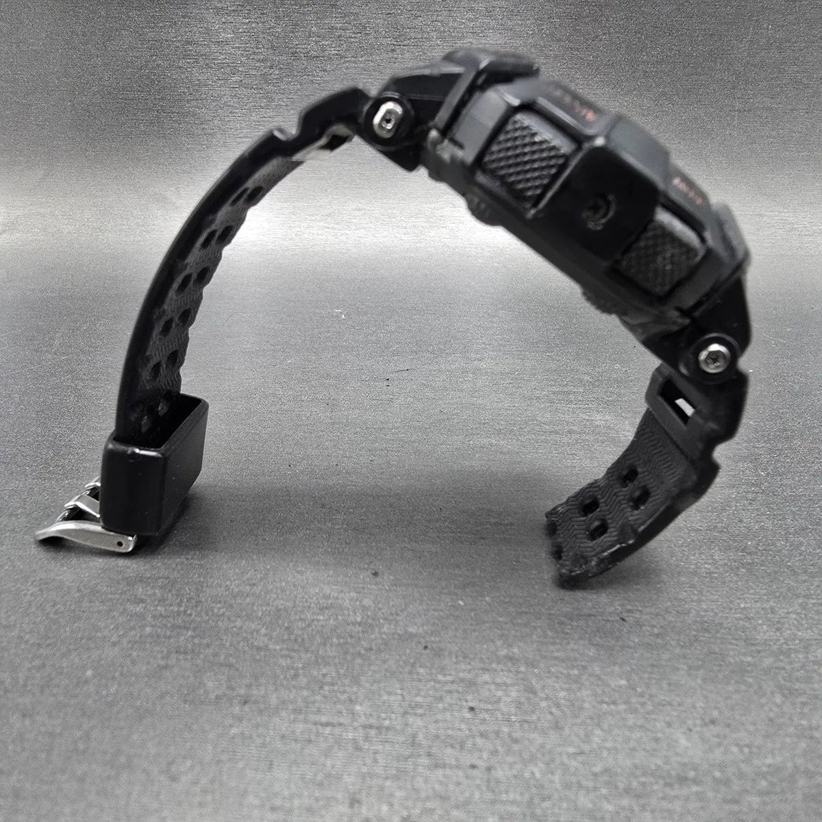 Casio G-Shock Mudman G-9000 Watch Men 46mm Black Gray Chrono Alarm READ New Batt5