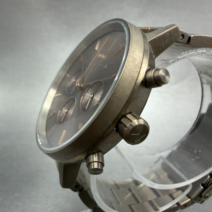 MVMT Nova Orion Watch Women 38mm Brown Dial Brown Tone Day Round New Battery2