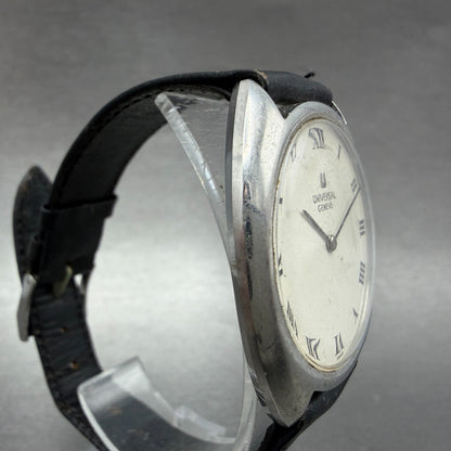Universal Geneve Watch Men 35mm White Dial Steel Manual Wind 842111 Runs3