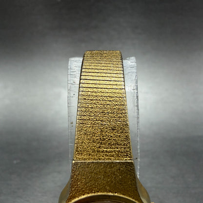 Seiko Watch Women 20mm Black Dial Gold Tone Round 8Y21-0020 New Battery Vintage4