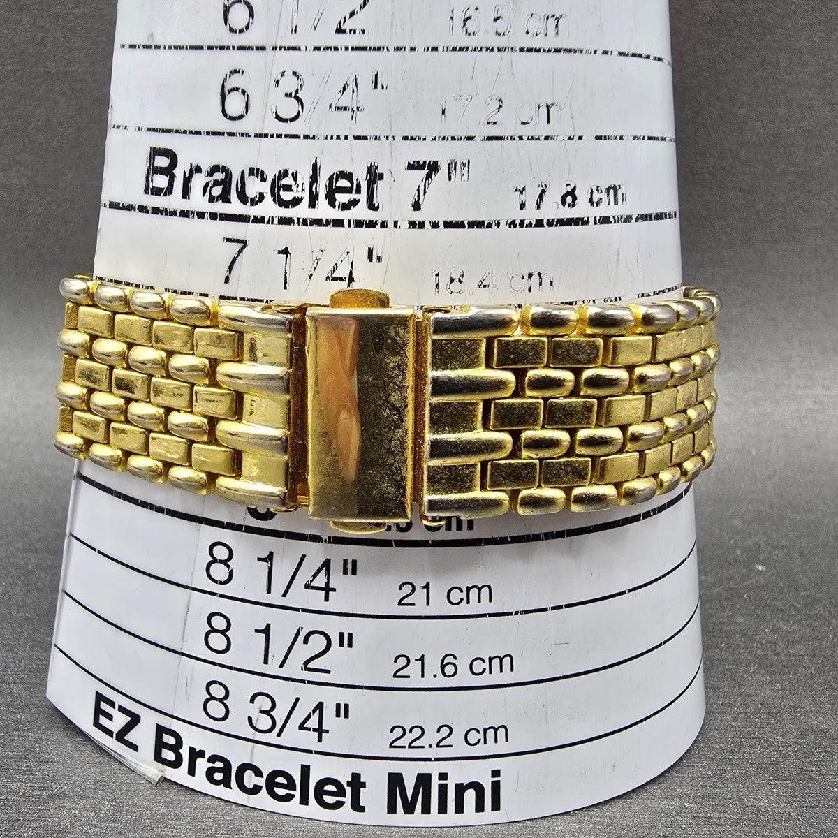 Gruen Watch Men 36mm Gold Dial Gold Tone Round New Battery Vintage10