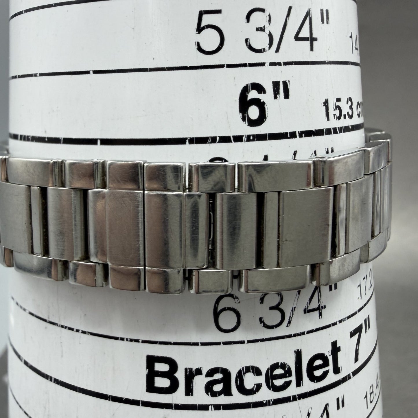 Coach Tank Watch Women 19mm White Dial Silver Tone Rectangle W002B New Battery10