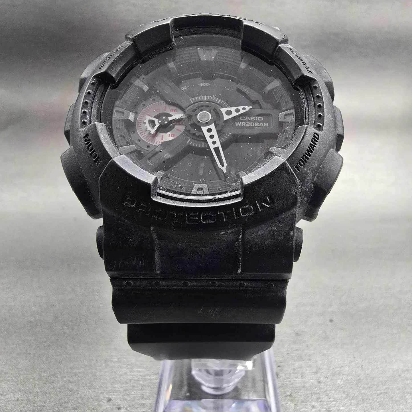 Casio G-Shock GA-110MB Watch Men 51mm Black Red Alarm Chronograph New Battery5
