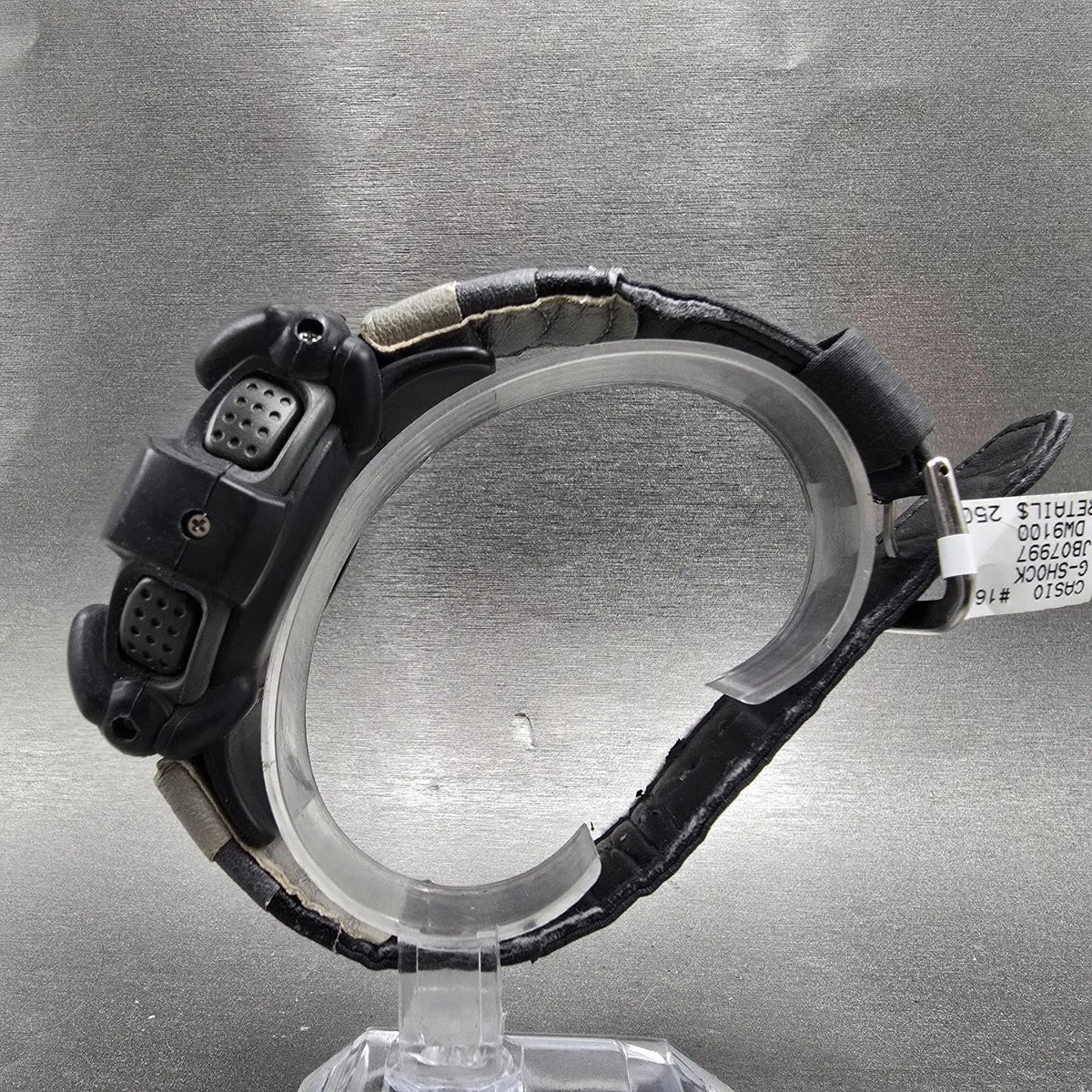 Casio G-Shock Riseman DW-9100 Watch Men 54mm Black Alarm Chronograph New battery6