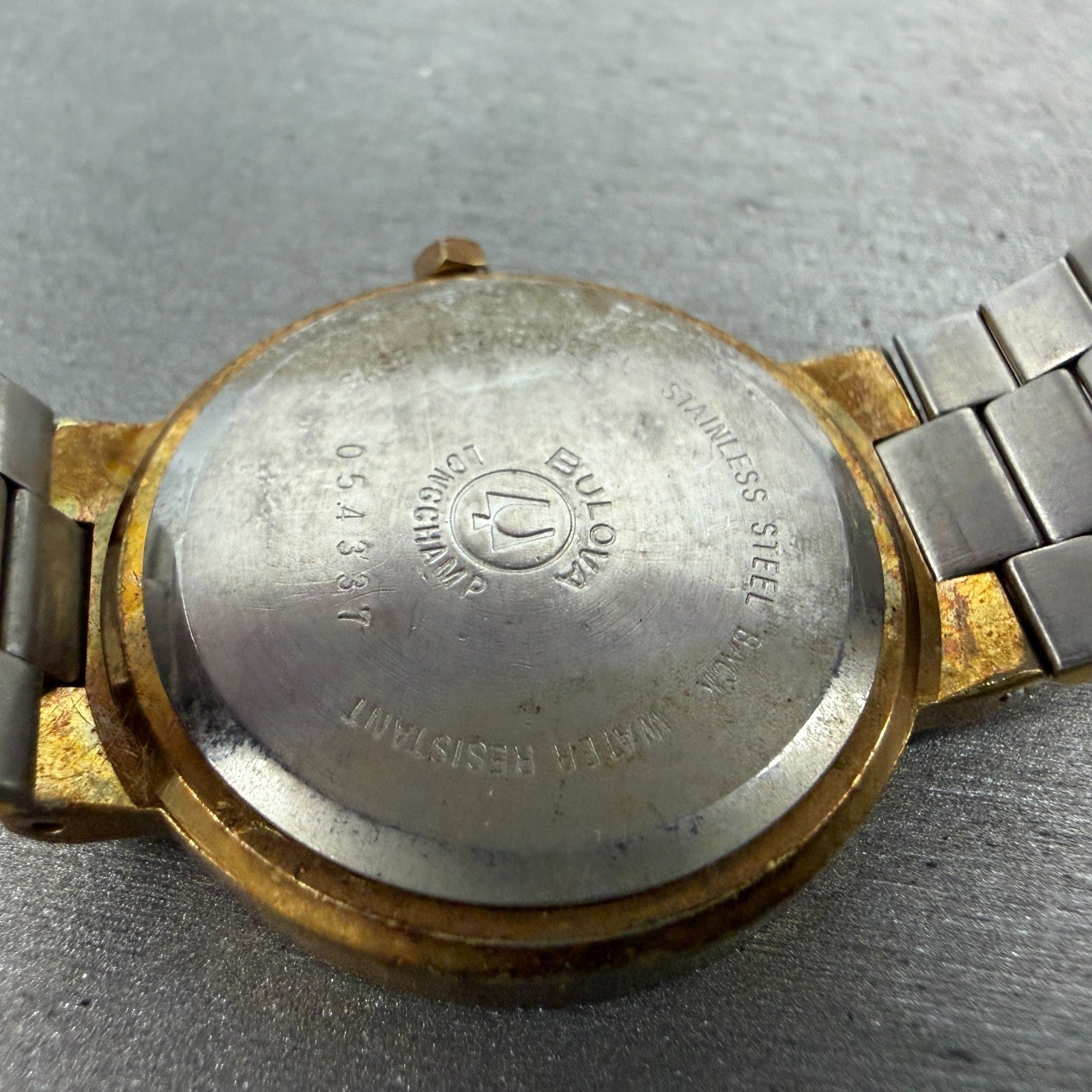 Bulova Long Champ Watch Unisex 32mm Champagne Dial Gold Tone New Battery9
