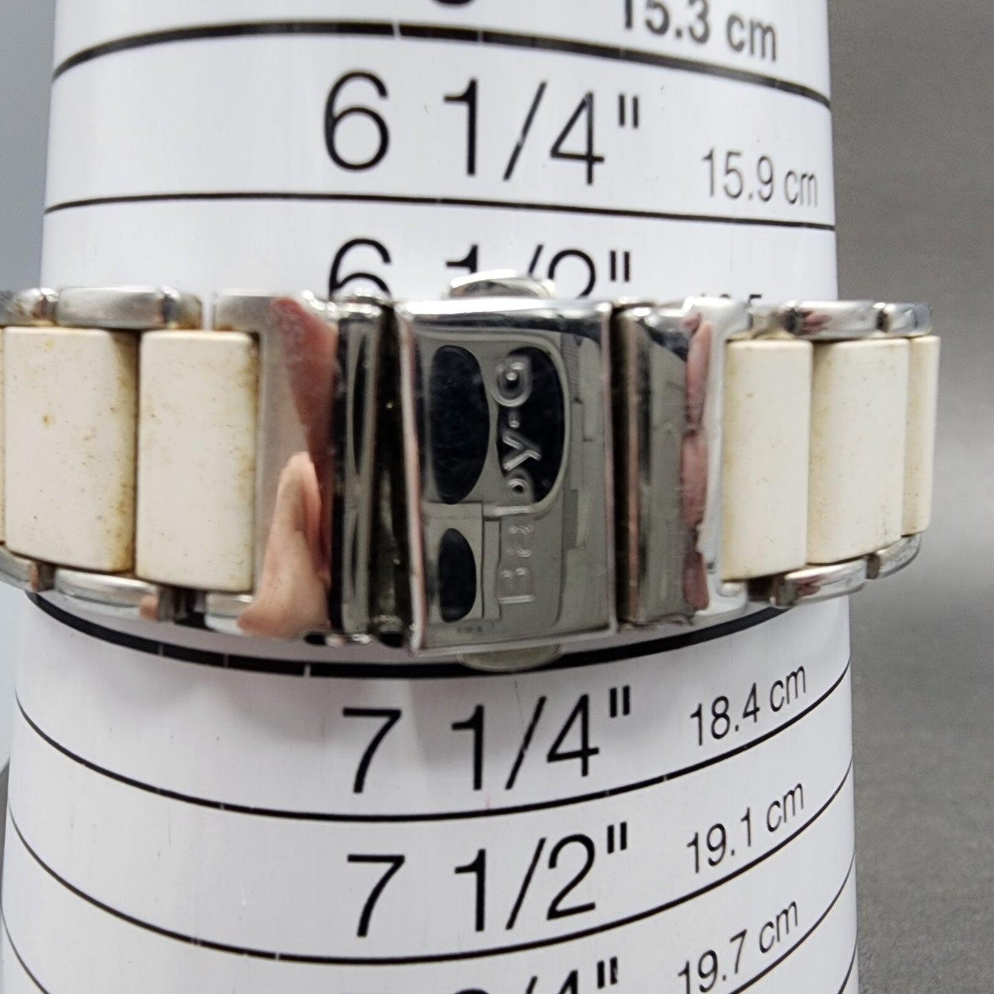 Casio BabyG Watch Women 38mm White Dial Silver Tone Analog Digital Solar10
