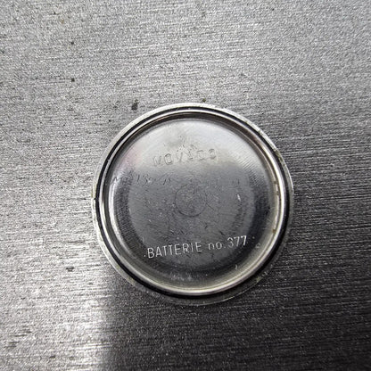 Movado Verso Watch Case 25mm Stainless Steel Round 85-G4-825 W/Crystal6