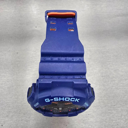 Casio G-Shock GA-100L Watch Men 50mm Black Dial Blue Chrono Alarm New Battery4