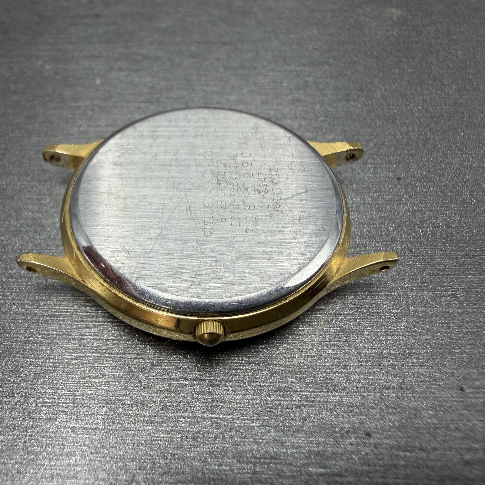 Citizen Moonphase Watch Women 30mm White Dial Gold Tone Date Round New Batt READ8