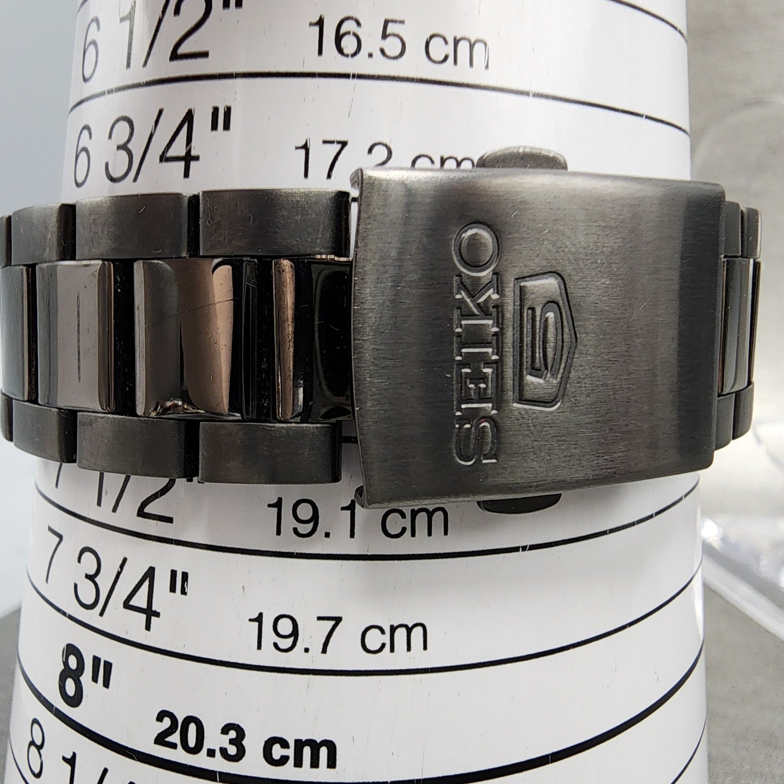 Seiko 5 Automatic 36mm Watch Men Black Dial Black Tone Daydate 7s2602t0 Runs12