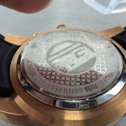 Invicta Pro Diver Chrono Watch Men 50mm Rose Gold Dial Rose Gold Tone New Batt9