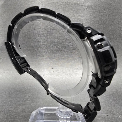 Casio G-Shock AWG-M100BC Watch Men 47mm Black Blue Alarm Chrono Solar READ!!!!!!8