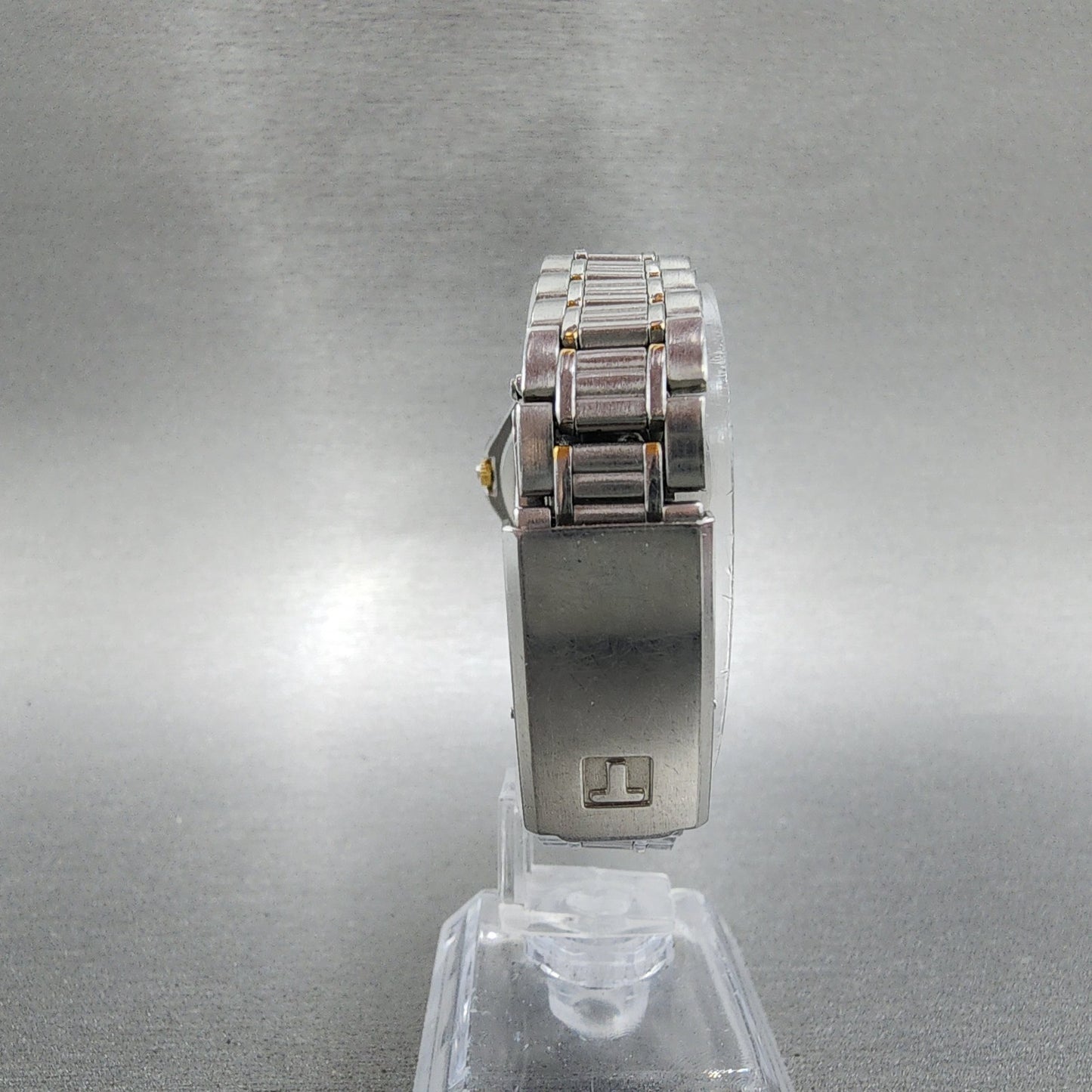 Tissot PR50 Watch Women 28mm Black Dial Two Tone Date Round J136/236K PARTS8
