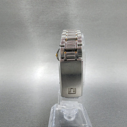 Tissot PR50 Watch Women 28mm Black Dial Two Tone Date Round J136/236K PARTS8