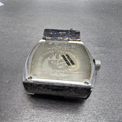 Diesel Watch Men 40mm Silver Dial Silver Tone Rectangle DZ-1100 PARTS11