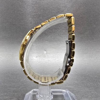 Citizen Eco-Drive Stiletto Watch Women 23mm MOP Dial Gold Diamonds Works6