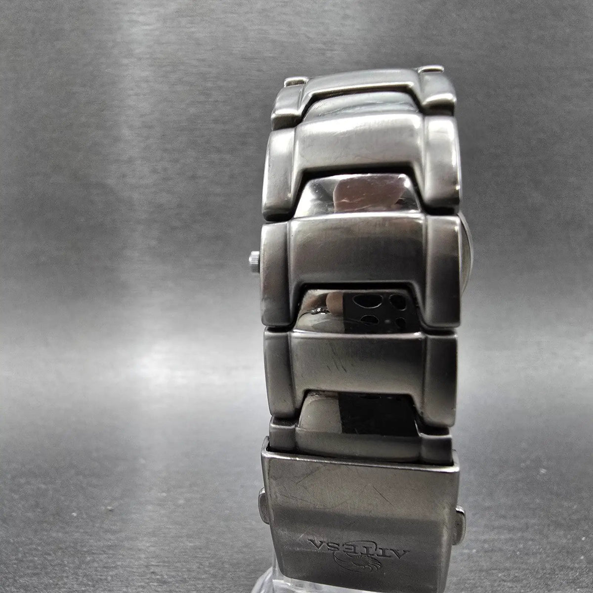 Citizen Attesa Eco-Drive Watch Men 35mm MOP Dial Titanium Daydate Round Works7