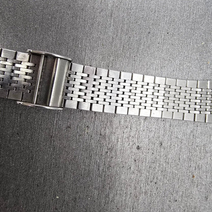 Seiko Bracelet 19mm Stainless Steel Silver Tone Vintage LA07A Japan READ!!!!!!!12