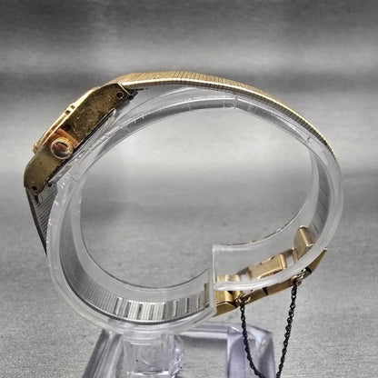 Citizen CQ Watch Women 19mm Gold Dial Gold Tone Round 2030-943040 New Battery6