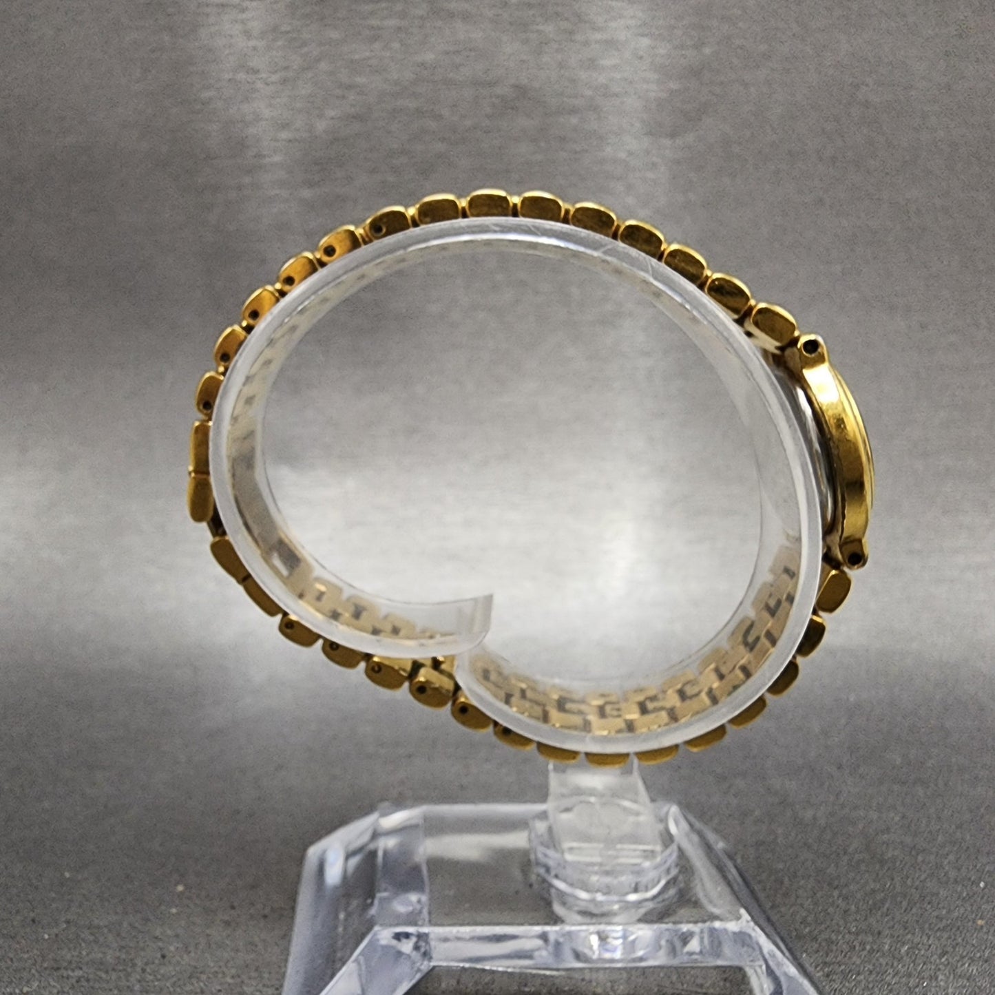 Citizen CQ Watch Women 21mm White Dial Gold Tone Round 2250S02970 New Battery8