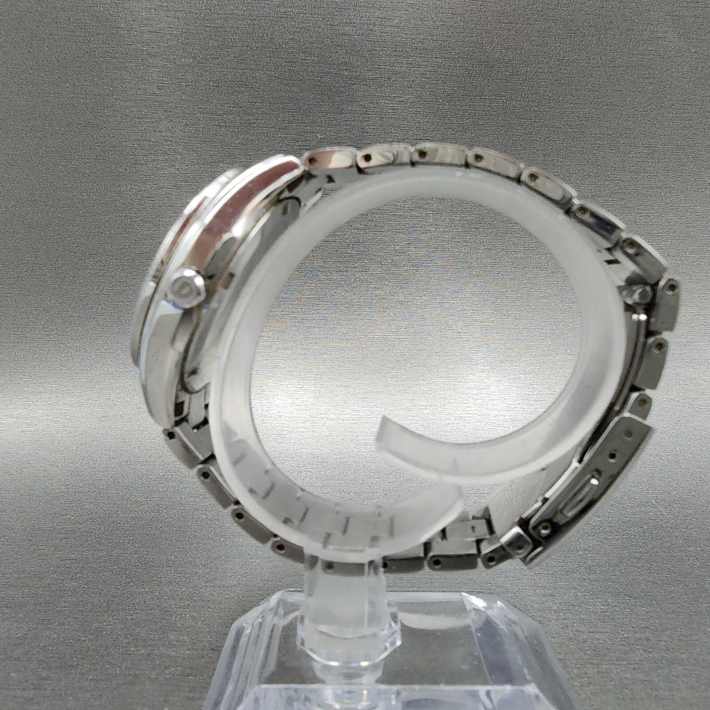 Citizen EcoDrive Watch Women 34mm Silver Dial Steel Daydate Round Crystal Works6