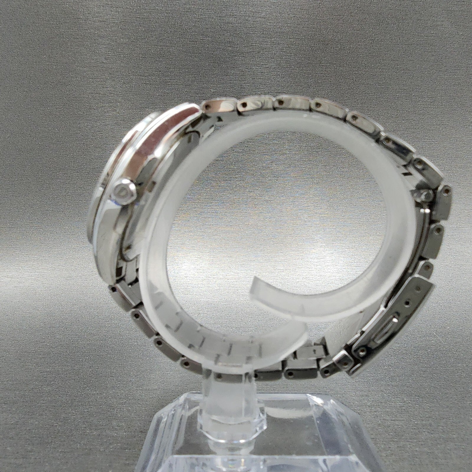 Citizen EcoDrive Watch Women 34mm Silver Dial Steel Daydate Round Crystal Works6