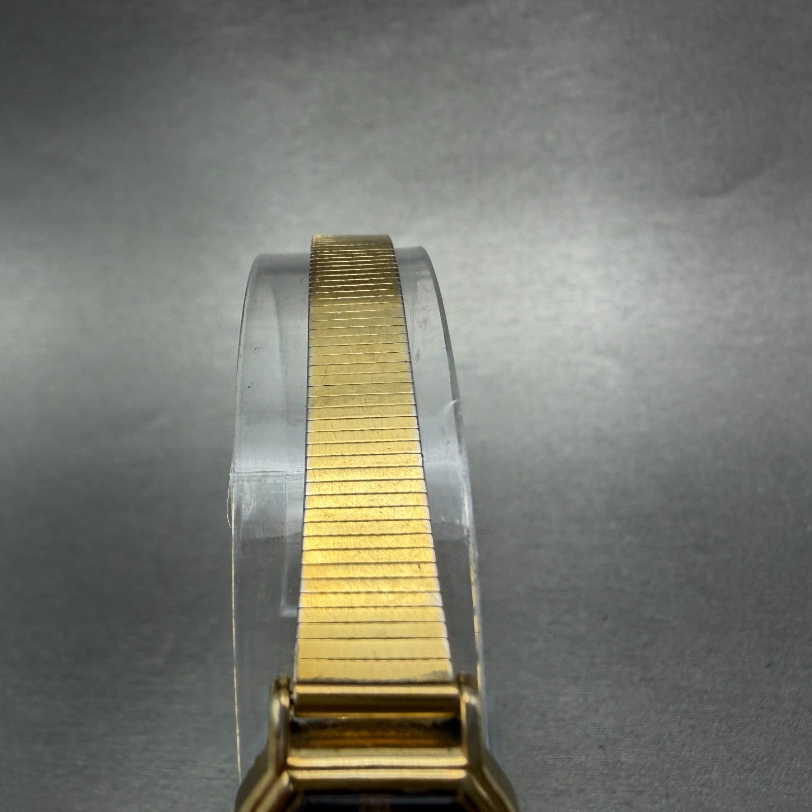 Seiko Watch Women 16mm Brown Dial Gold Tone Octagon 2c20-5769 New Battery4
