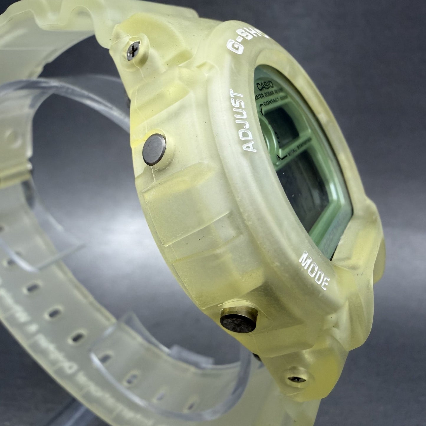 Casio G-Shock DW-6910K Watch Men 50mm Digital Clear Alarm Chrono READ!!!!! ICERC3