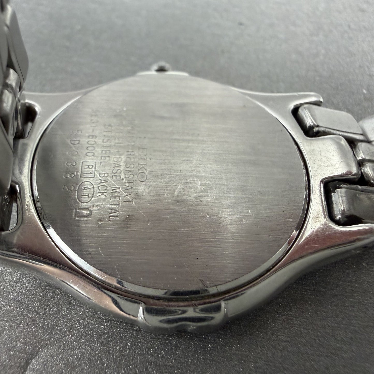 Seiko Dolce Watch Women 31mm White Dial Silver Tone Round 5e316000 New Battery9