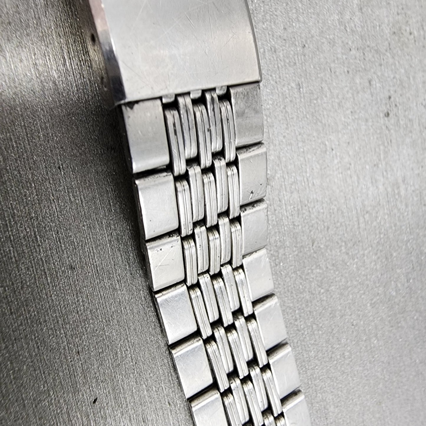 Seiko Bracelet 19mm Stainless Steel Tri Folding Clasp Vintage4