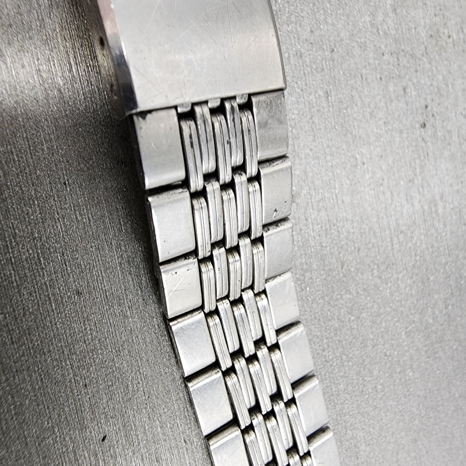 Seiko Bracelet 19mm Stainless Steel Tri Folding Clasp Vintage4