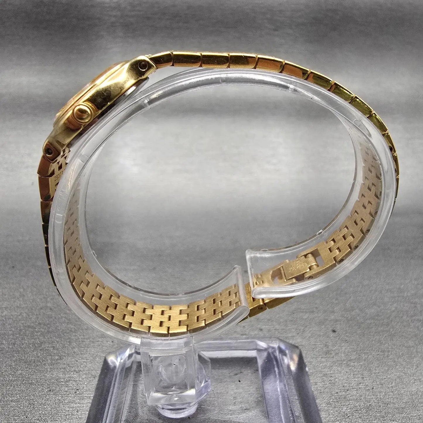 Seiko Watch Women 19mm Black Dial Gold Tone Round 1N00-0B29 New Battery Vintage6