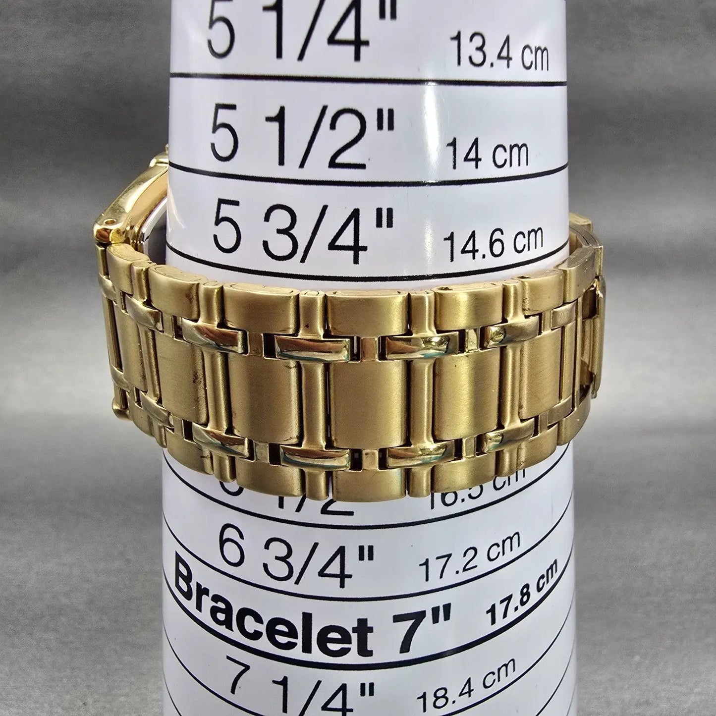 Seiko Watch Men 31mm Gold Dial Gold Tone Rectangle V701-5220 New Battery Vintage9