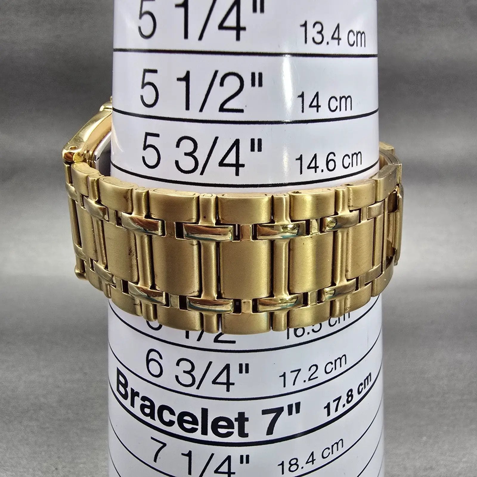 Seiko Watch Men 31mm Gold Dial Gold Tone Rectangle V701-5220 New Battery Vintage9
