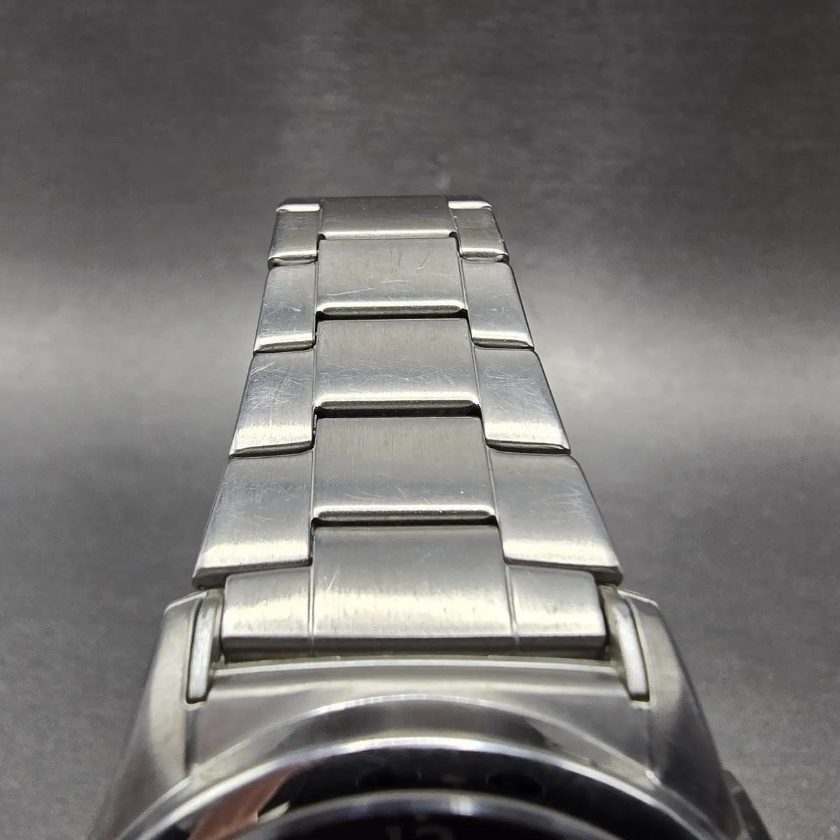 Casio Wave Ceptor Watch Men 42mm Blue Dial Steel Solar Alarm Daydate WVA-M630 JP4