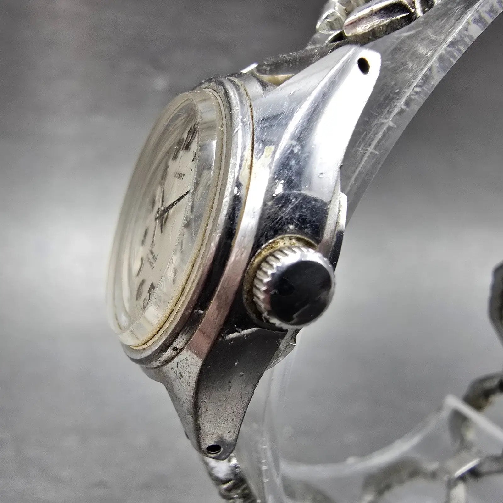 Orient Chamade Watch Women 23mm Silver Dial Silver Tone Manual E121-30900 Runs2