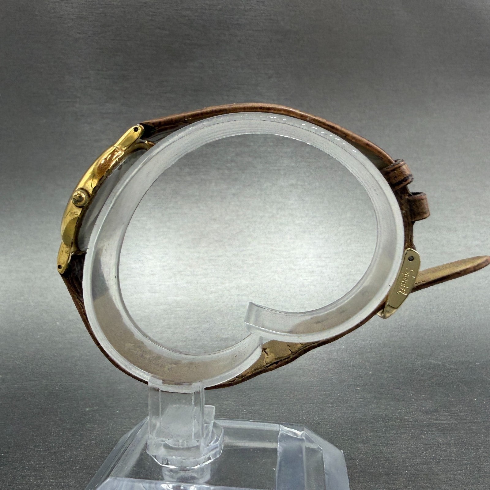 Seiko Watch Women 26mm White Dial Gold Tone Round Vinatge 2Y00-0C19 New Battery6