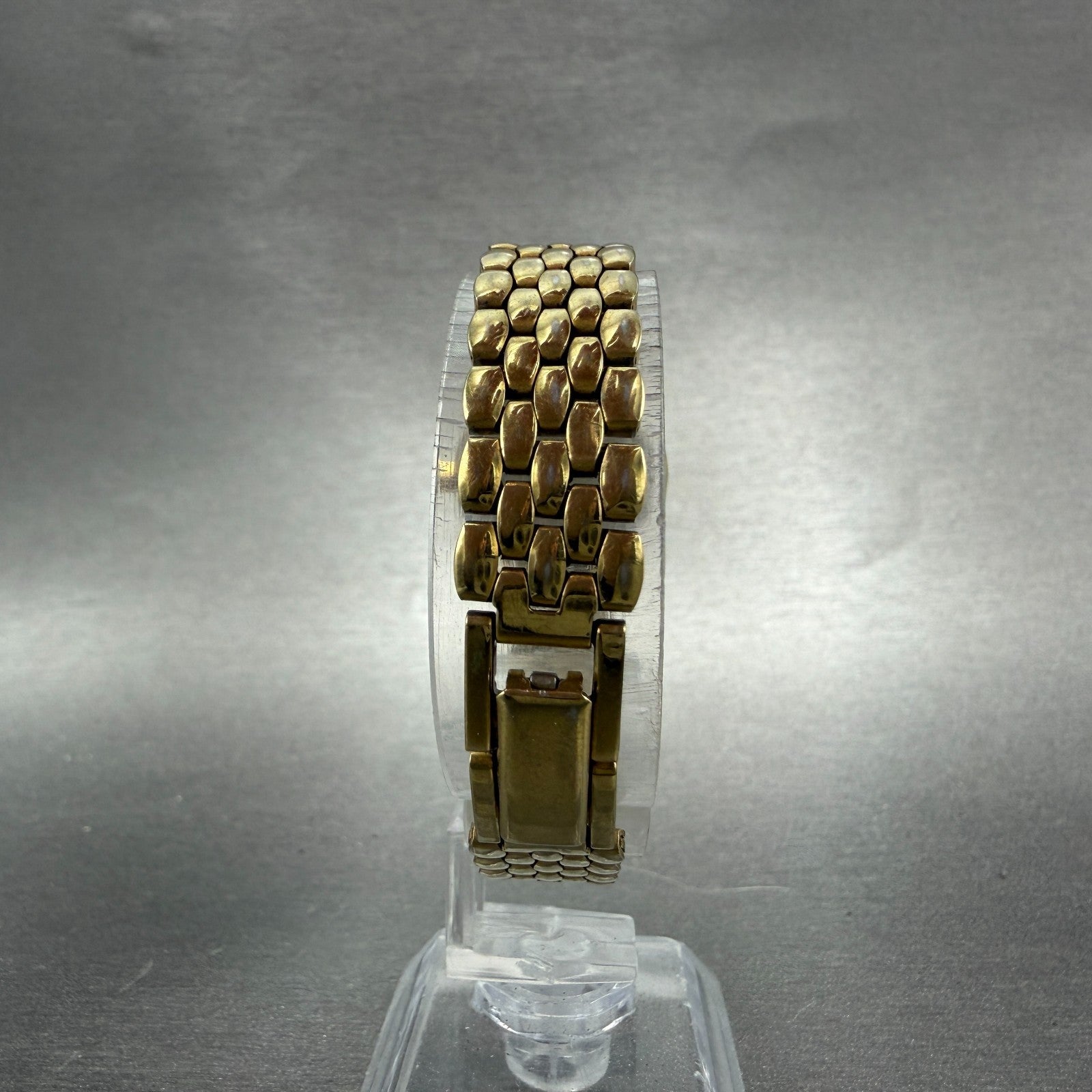 Citizen Watch Women 22mm Black Dial Gold Tone Round 1020-S54554 New Battery7