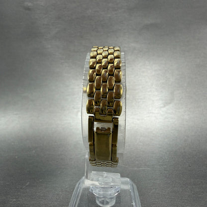 Citizen Watch Women 22mm Black Dial Gold Tone Round 1020-S54554 New Battery7